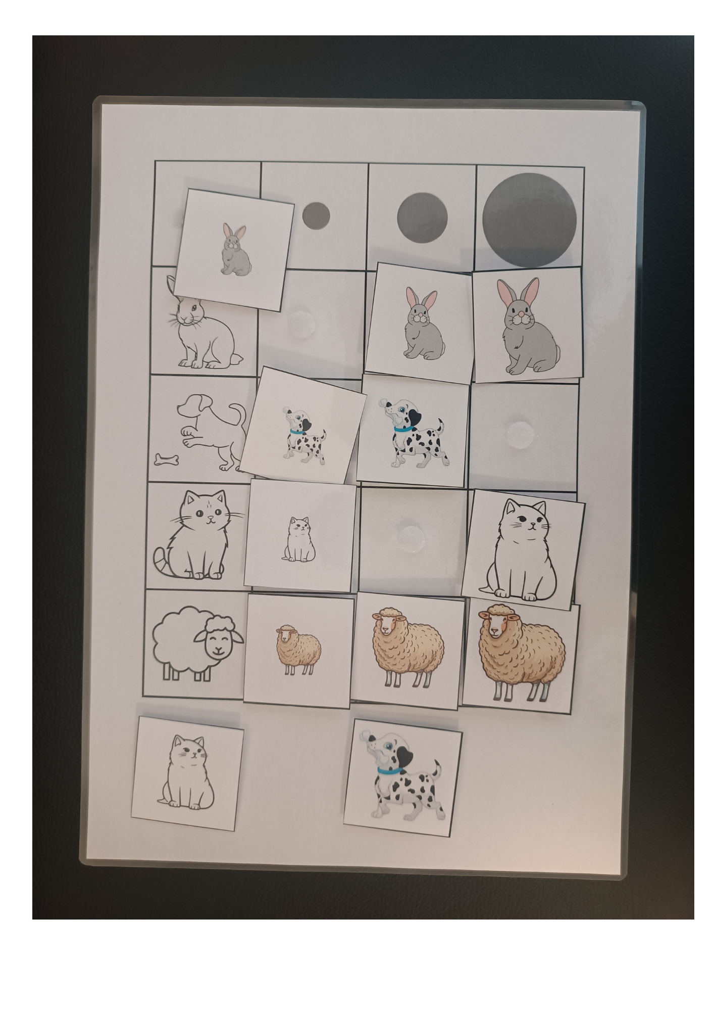 Velikost, pojmy malý, velký a porovnávání (36 karet)